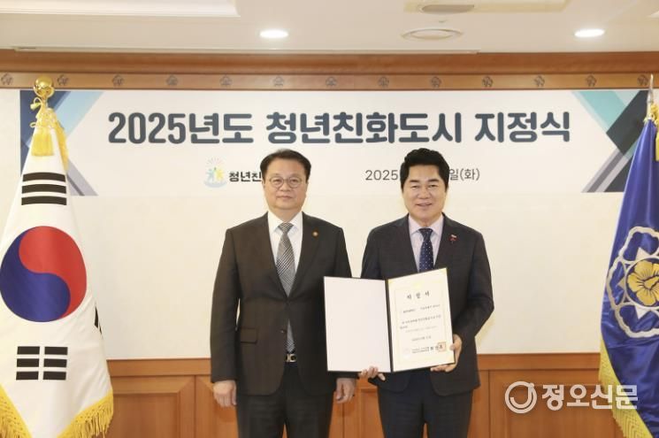 2025년도 청년친화도시 지정식