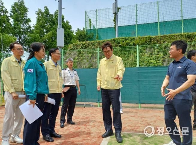 진주시, 5월 각종 체육대회 대비 경기장 및 숙박시설 안전점검
