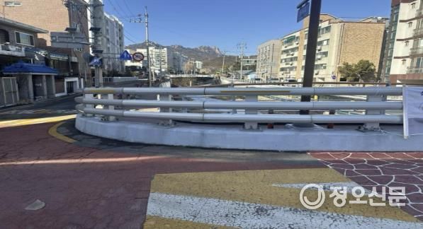 어린이안심 통학로 조성 전(쌍수교)