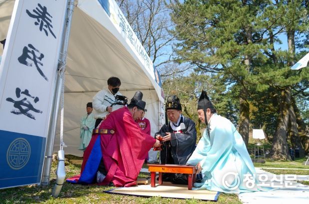 제주 수호신 한라산신에 도민 무사안녕 기원