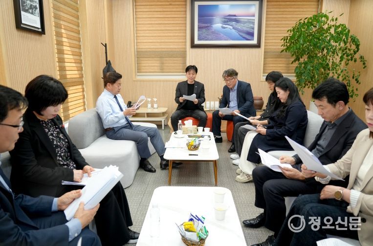 제주도지사, 서귀포시민과 직접 소통…지역 현안 해결책 모색