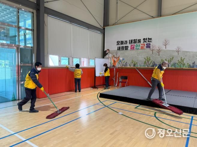 경북교육청, 산불 피해 학교 지원에 총력!