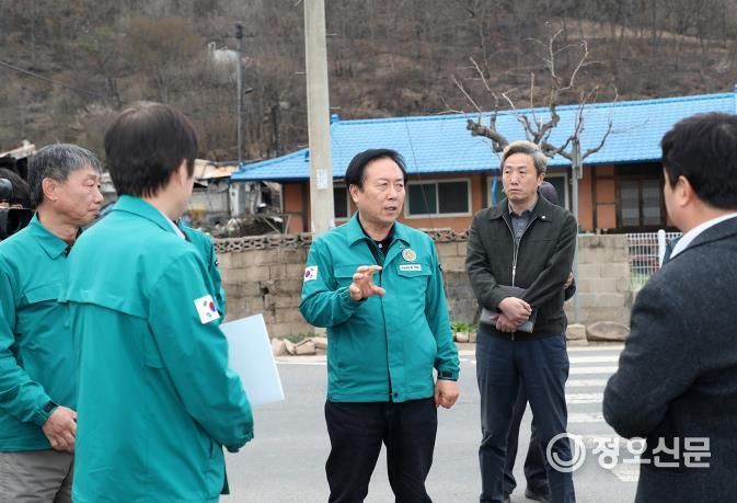 안동시, 산불 피해 지역에 임시조립주택 공급… 신속한 복구 총력
