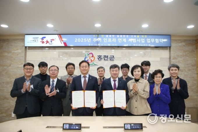 2025년 주거인프라 연계 시범사업 업무협약