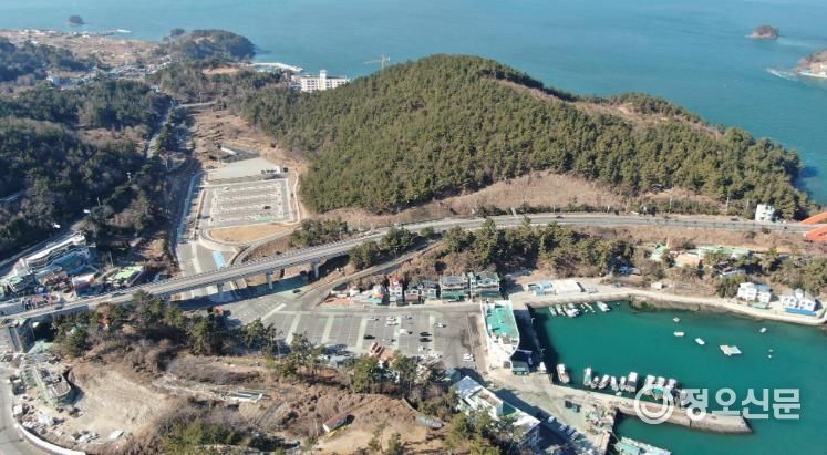 단항 회센터 일원 드론사진