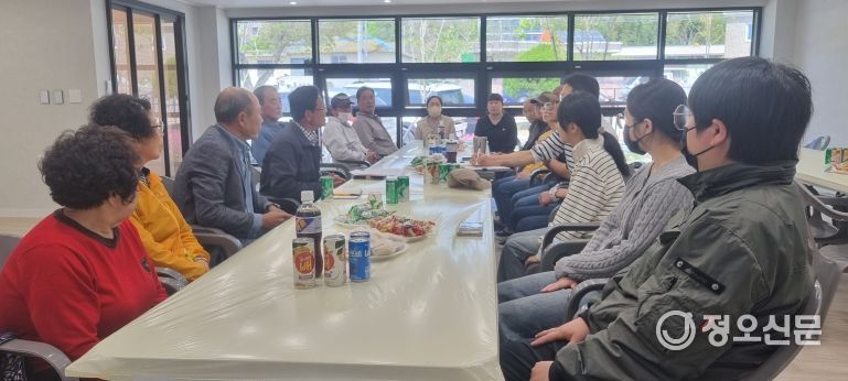 경남 고성 삼산면 용호마을과 삼산아이토피아, 첫 주민 간담회 개최