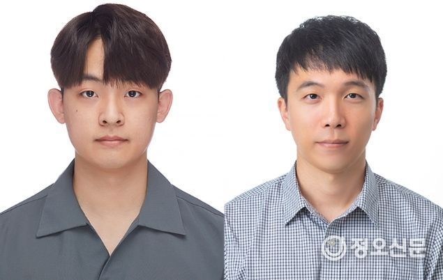경상국립대학교 응용생명과학부 박사과정 정한결 씨, 김재민 교수(왼쪽부터)