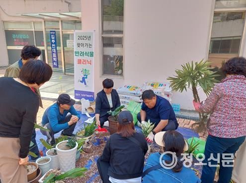 경산시, 상반기 '찾아가는 반려식물 클리닉' 운영