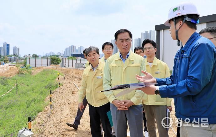 평택시장, 여름철 자연재난 대비 현장점검