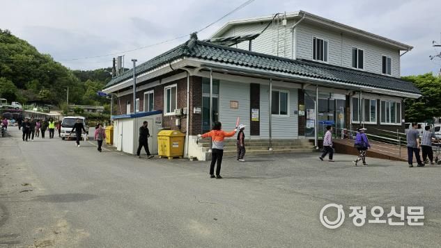 진천군 산사태 대비 훈련 사진